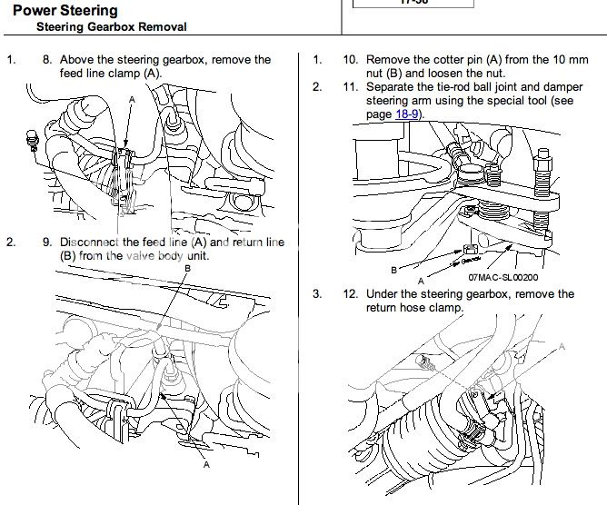 Honda civic rack and pinion replacement